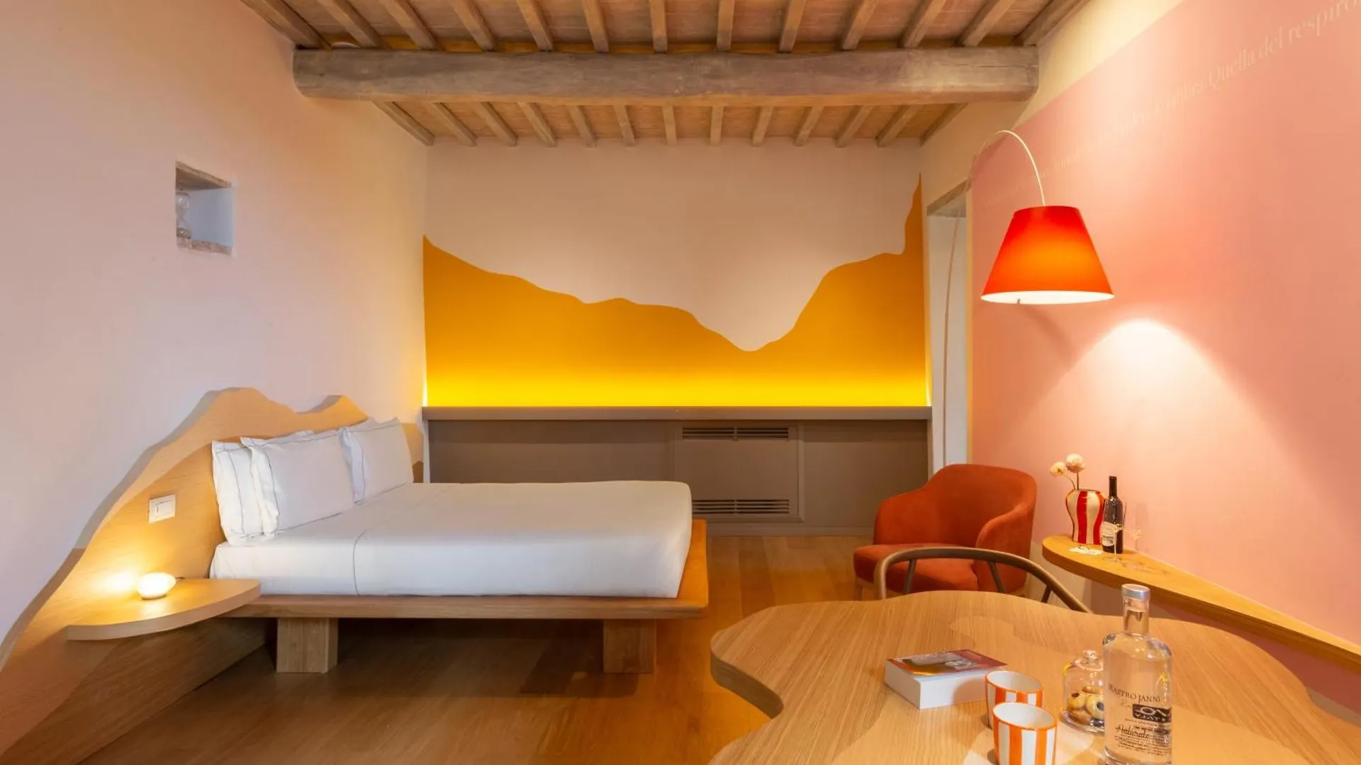 Bauernhof Villa Mastrojanni Relais Montalcino Italien